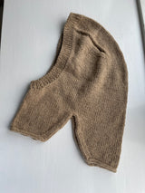 Håndstrikket Balaclava, Merino str. 2 år