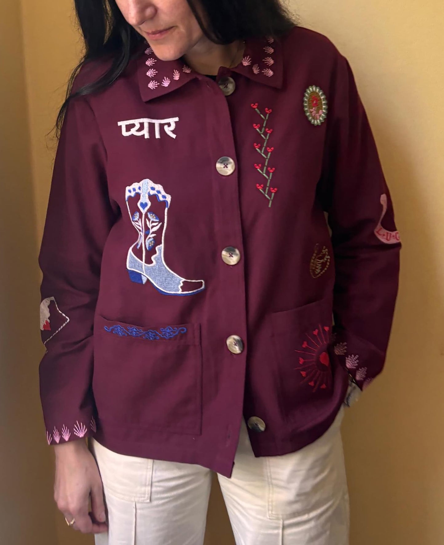 Sissel Edelbo My Jacket - Burgundy
