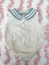 Konges Sløjd Sailor Romper - Ashley Blue