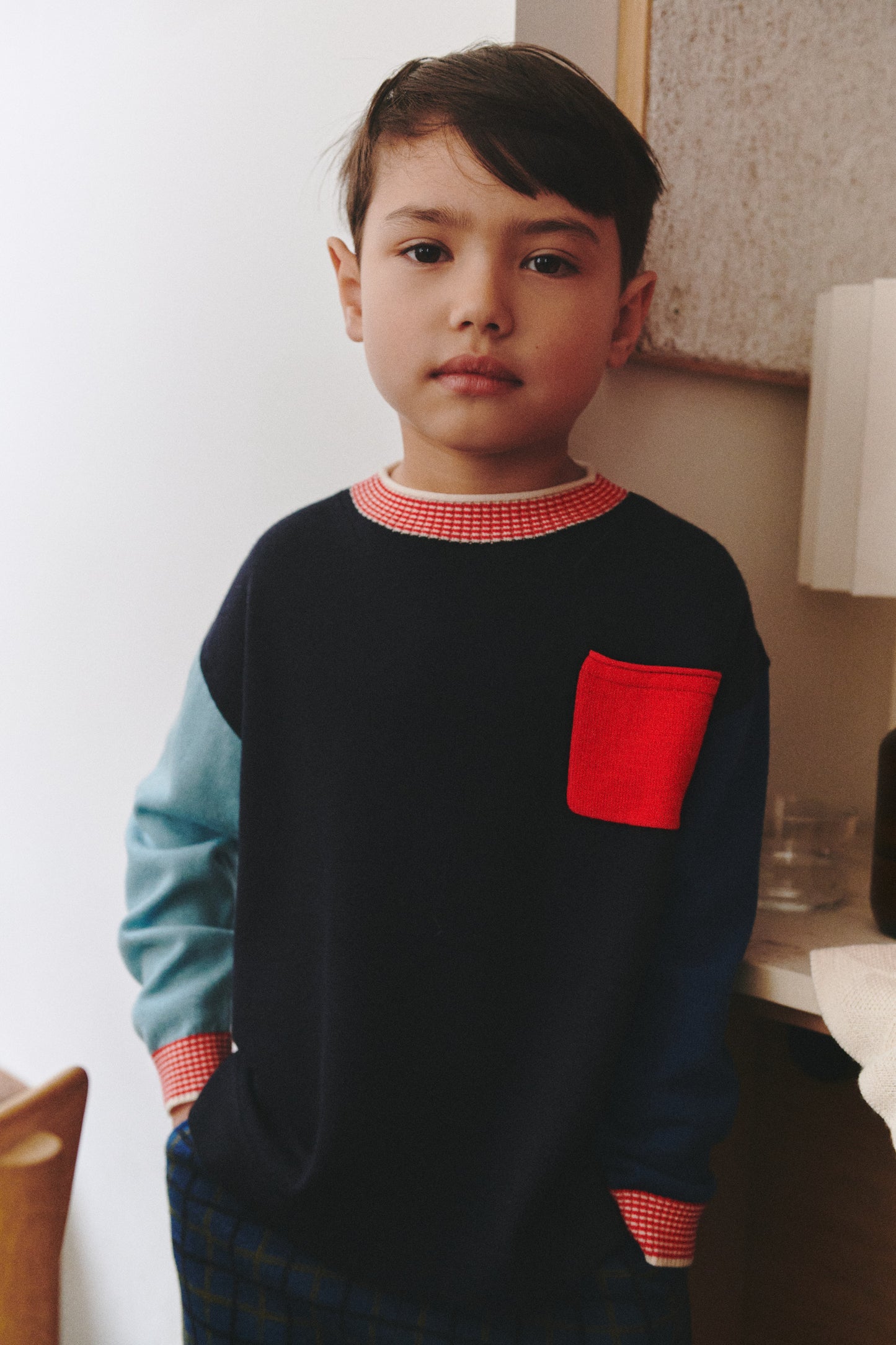 TYND SWEATER MERINO - DARK NAVY