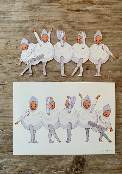 Tall Hat Tales Sneboldebørn til udklip A5