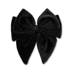Konges Sløjd Velvet Bowie hårspænde - Black