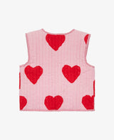 Sissel Edelbo Honey MINI Quilted Suzani Vest - Red Heart