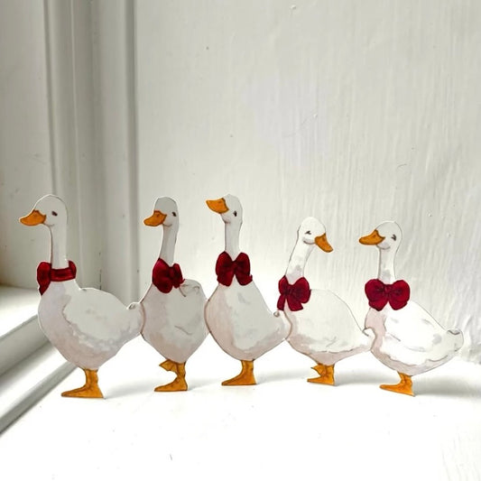 Tall Hat Tales Julegæs til udklip A5