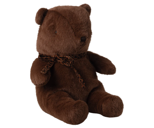 Maileg Bamse i Plys - Medium - Mørk Brun