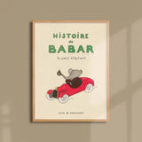 Jean De Brunhoff - Plakat - Histoire de Babar