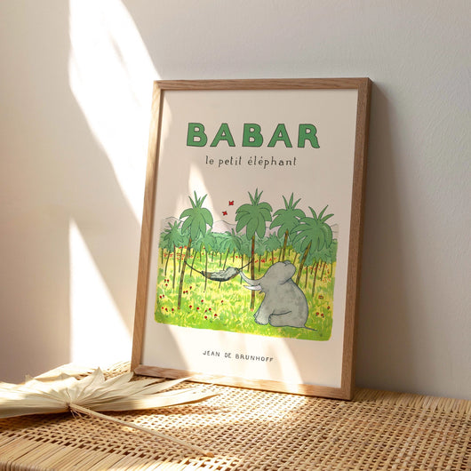 Jean De Brunhoff - Plakat - Babar le petit Éléphant