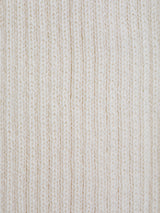 Serendipity ribstrikkede leggings, creme