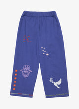 Sissel Edelbo My Mini Organic Cotton bukser - Ultramarine Blue