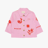 Sissel Edelbo My Mini Organic Cotton jakke - Rose
