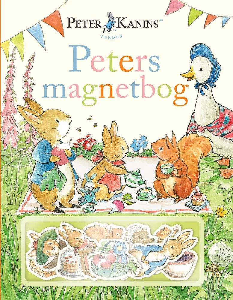 Peters Magnetbog (med magneter) - af Beatrix Potter