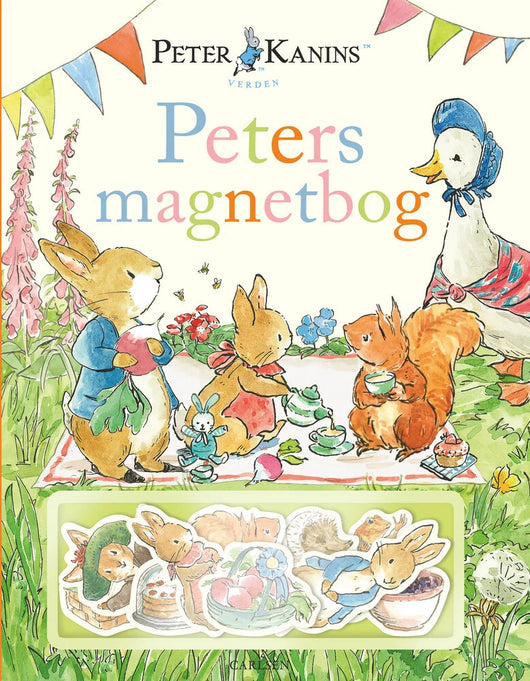 Peters Magnetbog (med magneter) - af Beatrix Potter