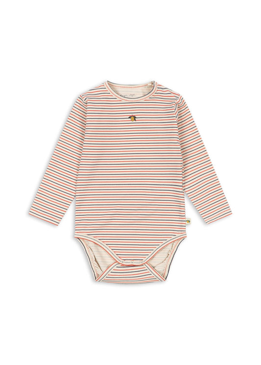 Konges Sløjd Basic Bodystocking - Stripe Tricolore Petit