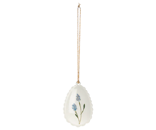 Maileg Påske ophæng m. Bølgekant - Blå