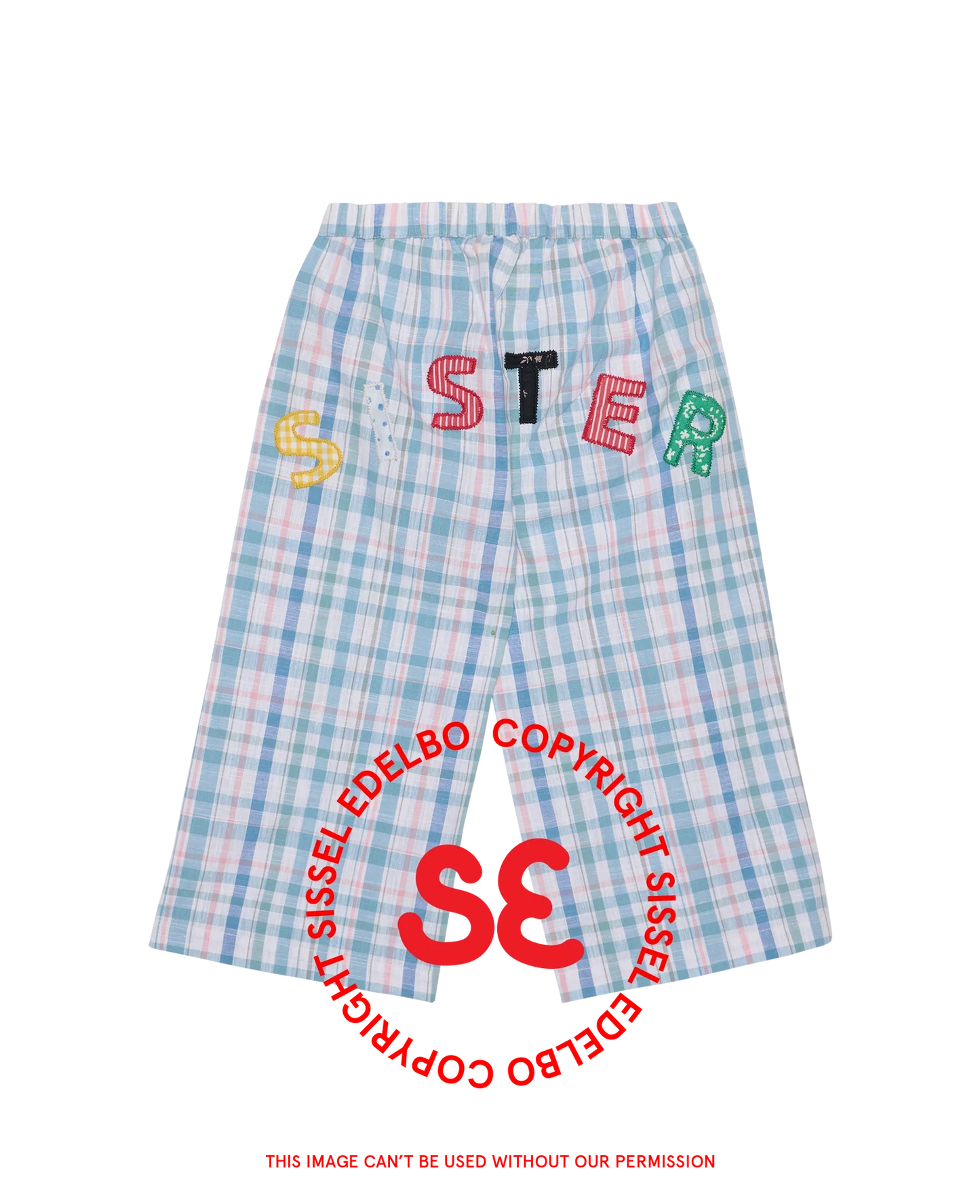 Sissel Edelbo Saxo MINI pants - Pastel Checks