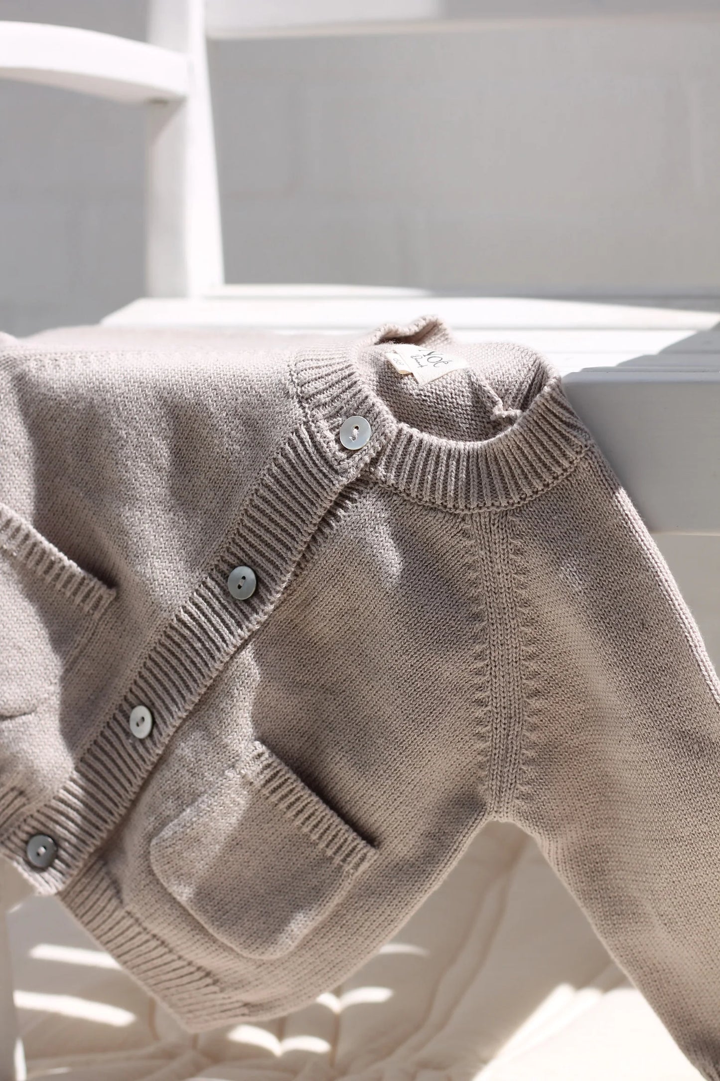 Noé cardigan og bukser sæt str. 62