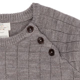 Copenhagen Colors Merino Knitted Blouse - Natural Melange