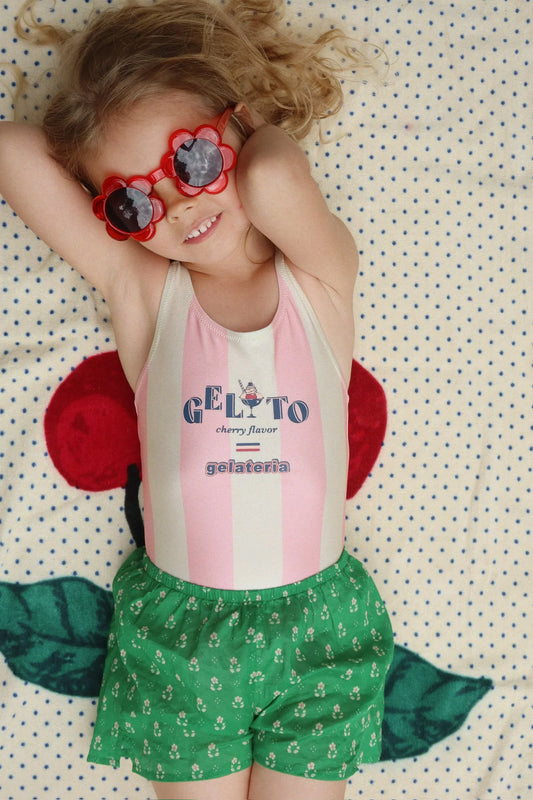 Konges Sløjd Pomio Badedragt - Candy Rose Stripe