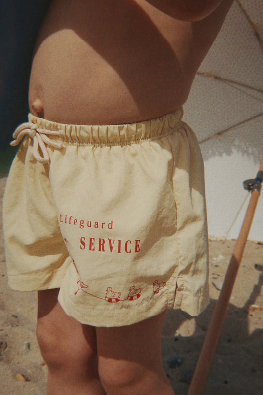 Konges Sløjd Pomio badeshorts - Banana Crepe