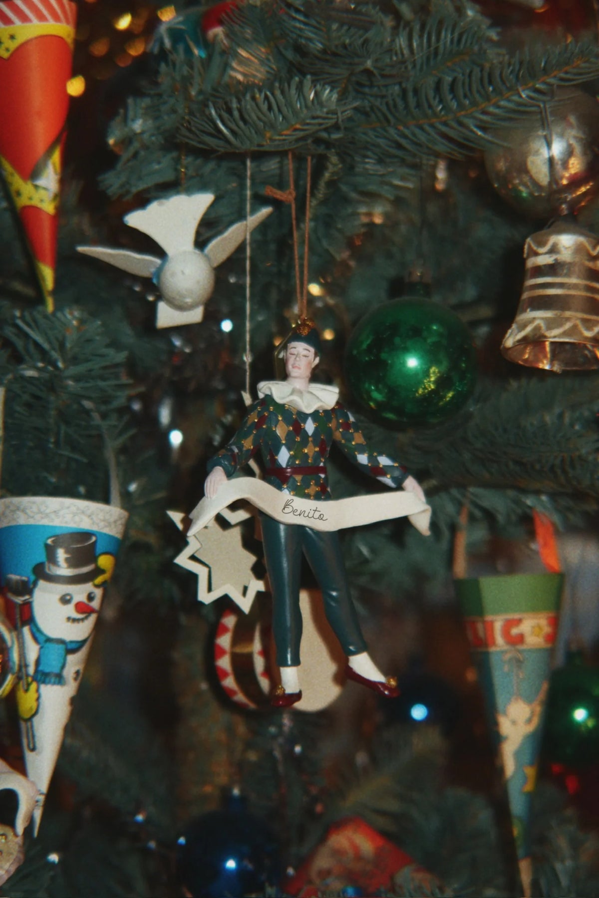 JULE ORNAMENT OPHÆNG - HARLEKIN