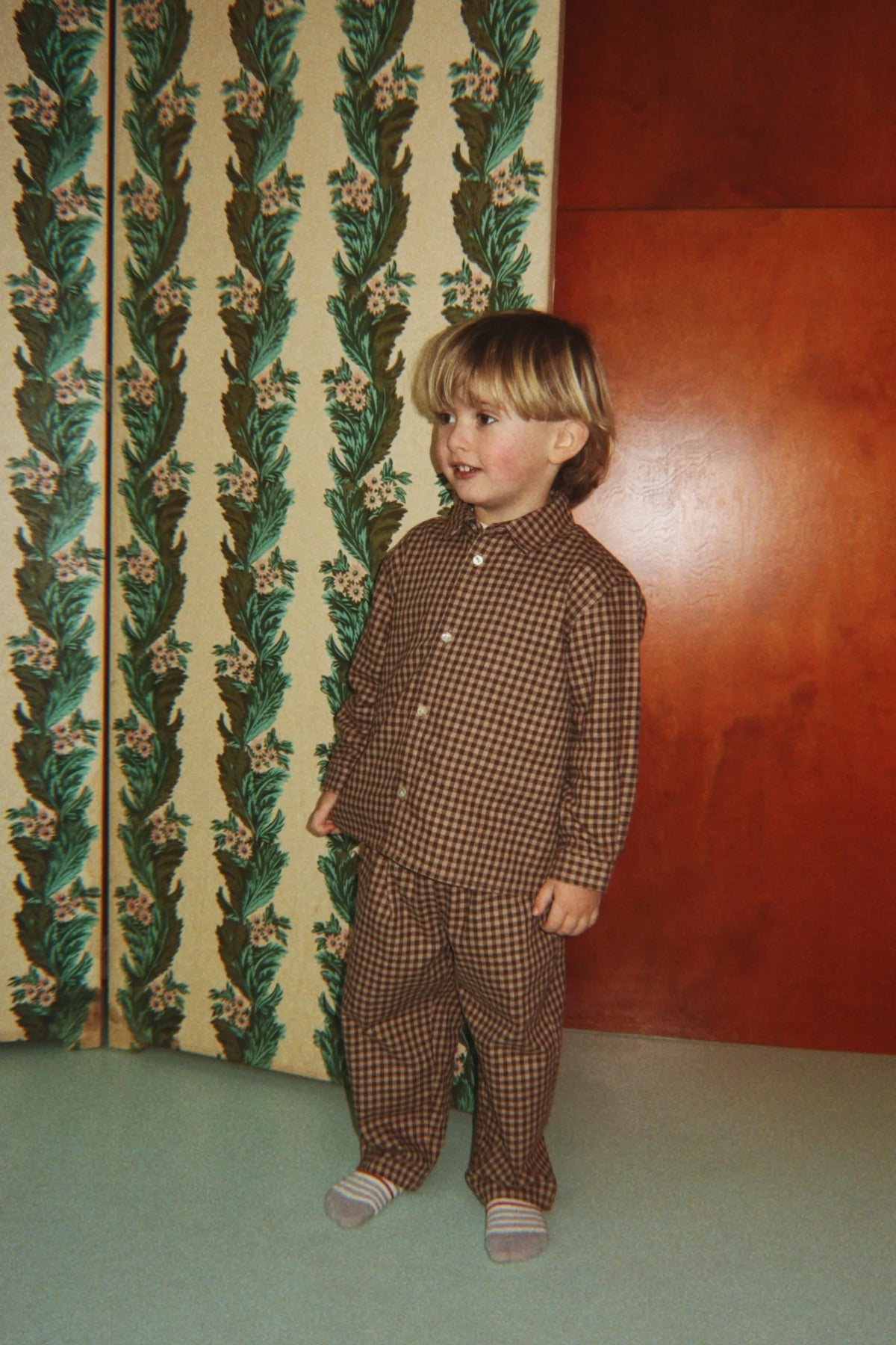 FORET TERNET SKJORTE - CHOCOLATE CHECK