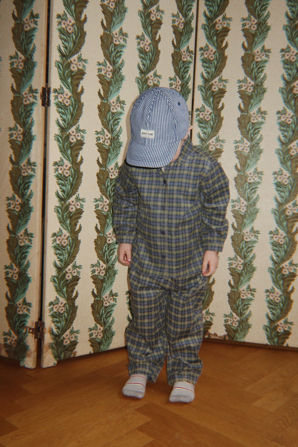 CARA TERNET SKJORTE - LAUREL BLUE CHECK