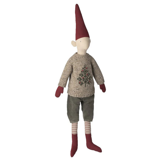 Maileg Nisse str. 5 - Dreng - Strikket sweater - FORUDBESTIL