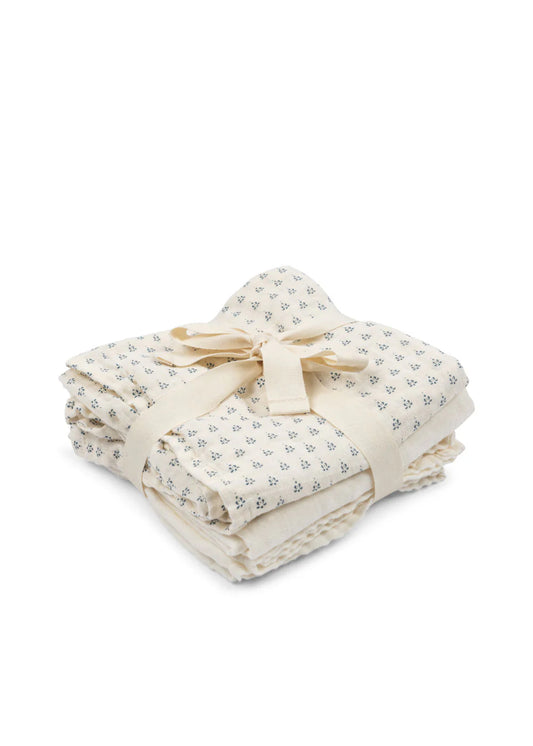 Fanga Fontana Bellini 3-pak Muslin Cloth - Punto Blu