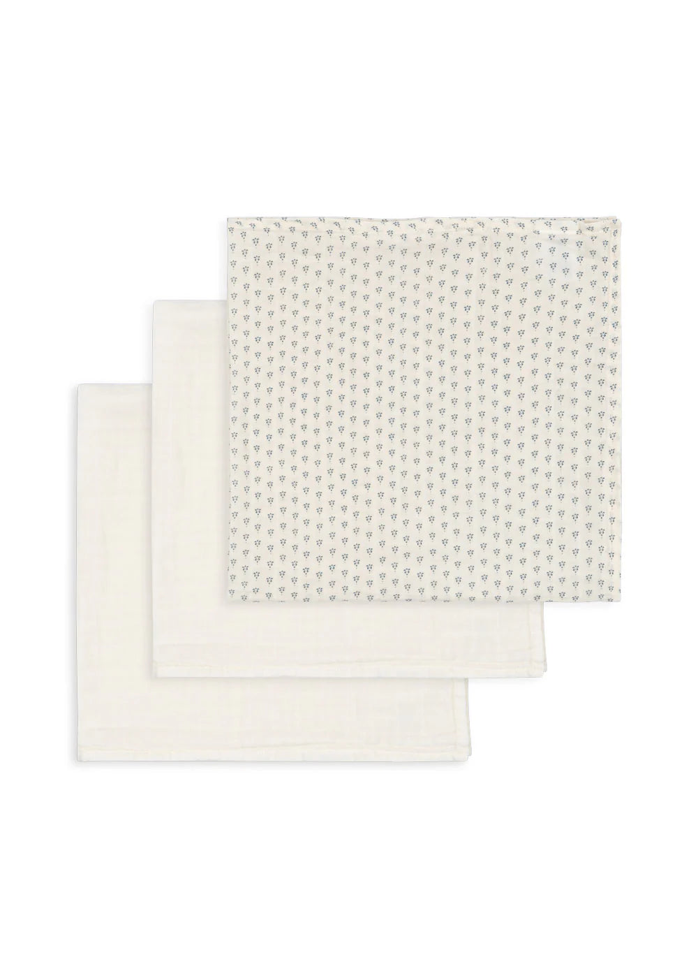 Fanga Fontana Bellini 3-pak Muslin Cloth - Punto Blu