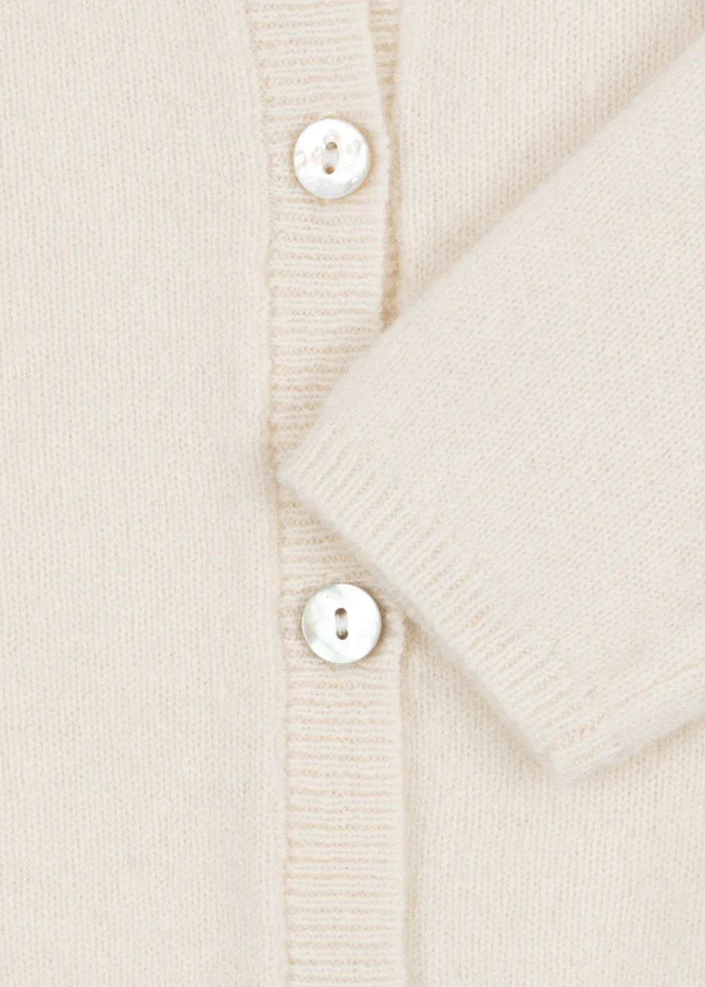 Fanga Fontana Savora Wool Cardigan - Antique White