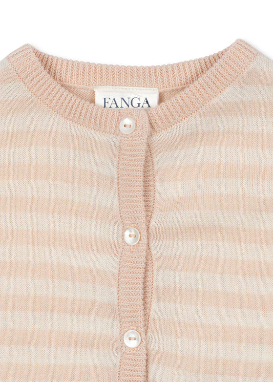 Fanga Fontana Venti Knit Cardigan - Cameo Rose
