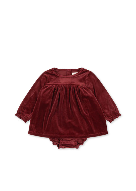 Konges Sløjd Jingle Twinkle Romper - Red Dahlia