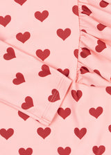 Konges Sløjd Manuca Frill Onesie - Amour Pink