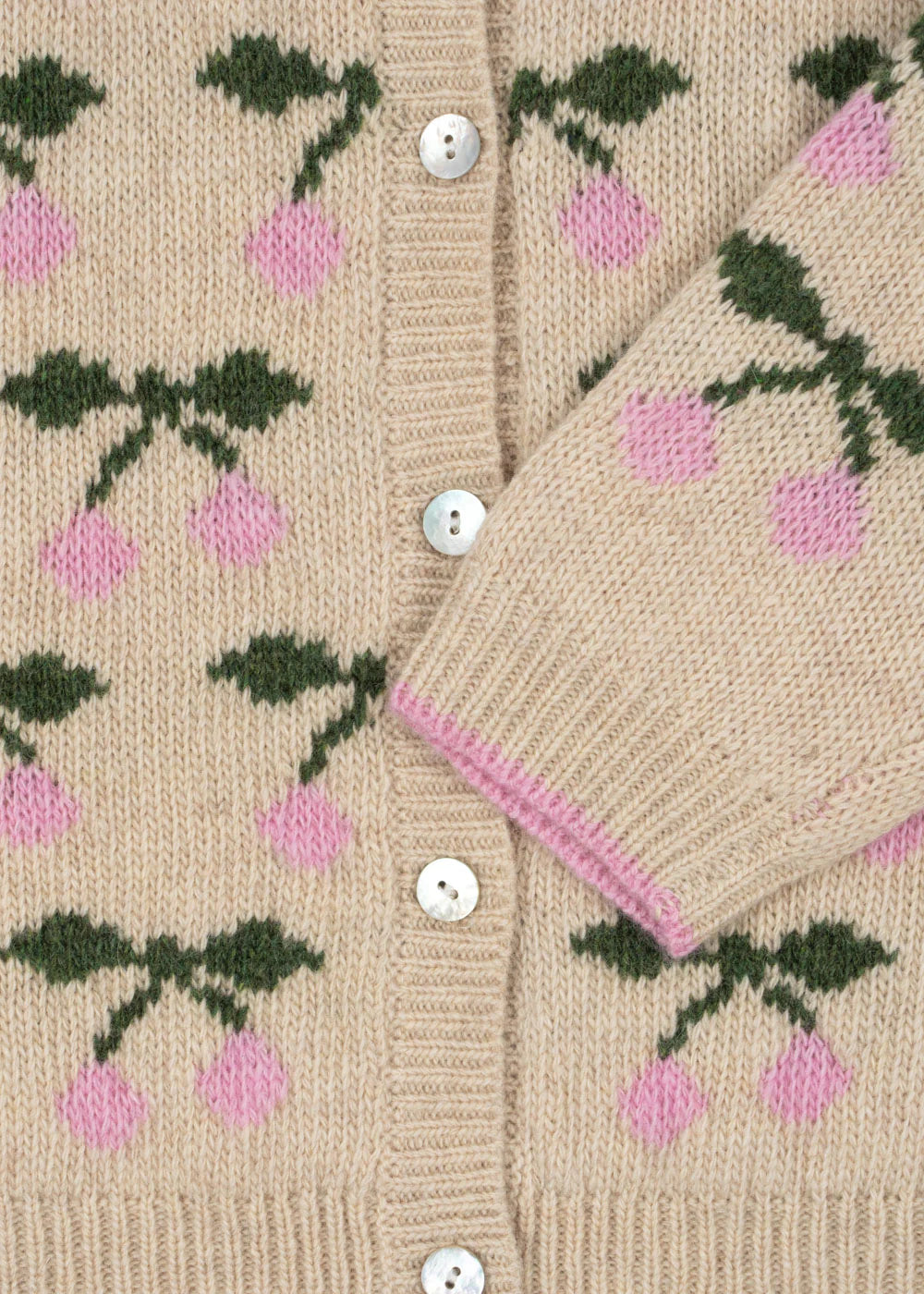 Konges Sløjd Belou Knit Cardigan - Cherry