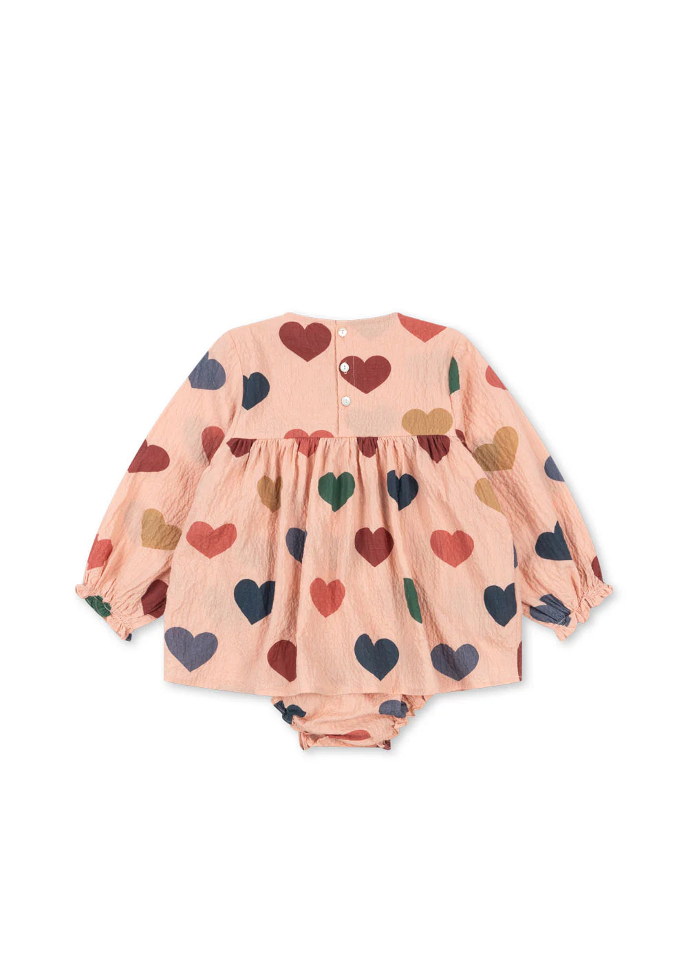 Konges Sløjd Elin Romper - Coeur Rose Coloré