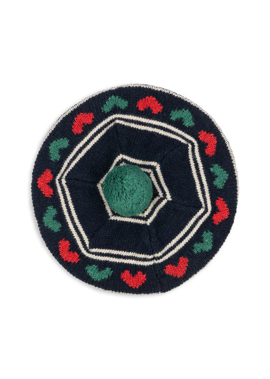 Konges Sløjd Belou Knit Beret - Heart