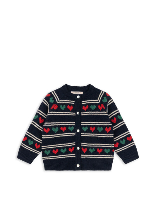 Konges Sløjd Belou Knit Cardigan - Heart