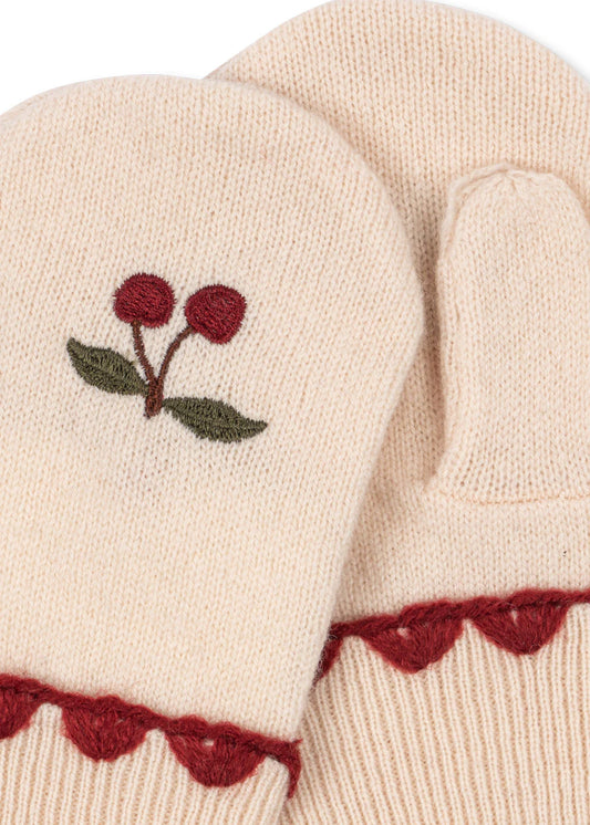 Konges Sløjd Collette Mittens - Offwhite