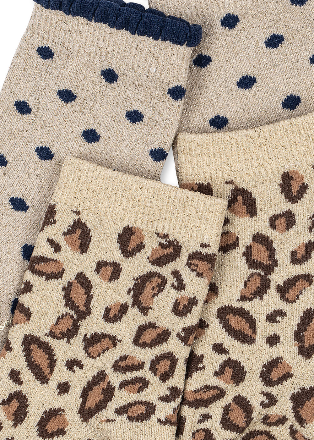 Konges Sløjd 2-pak glitter Strømper - Leo & Dot