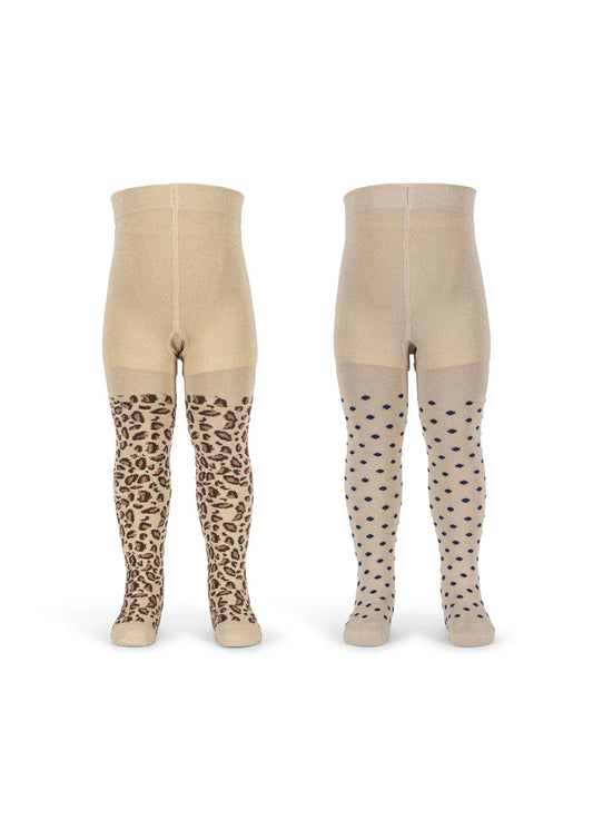 Konges Sløjd 2-Pak Strømpebukser - Leo & Dot