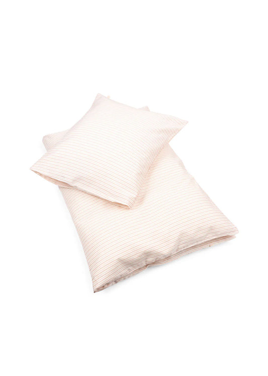 Konges Sløjd baby sengetøj - Stripie Petite Rose