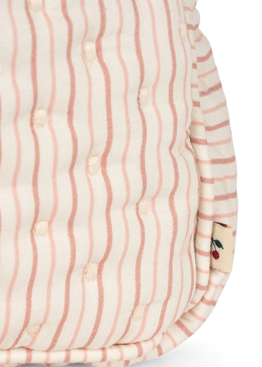 Konges Sløjd Stor Toilettaske - Stripie Petite Rose