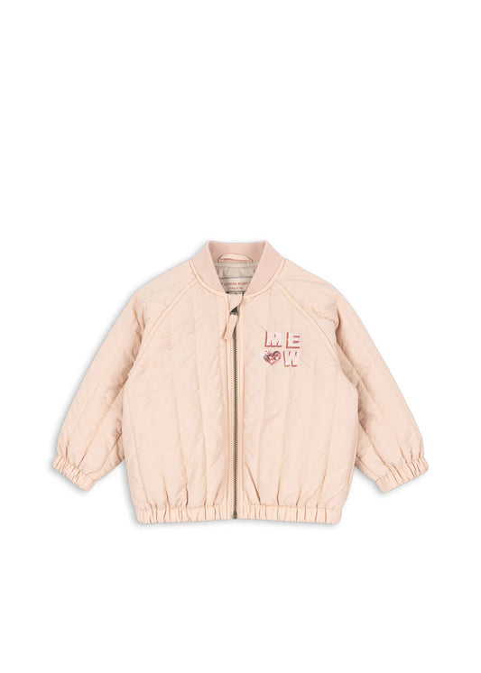Konges Sløjd Juno Kitty Bomberjakke - Cameo Rose