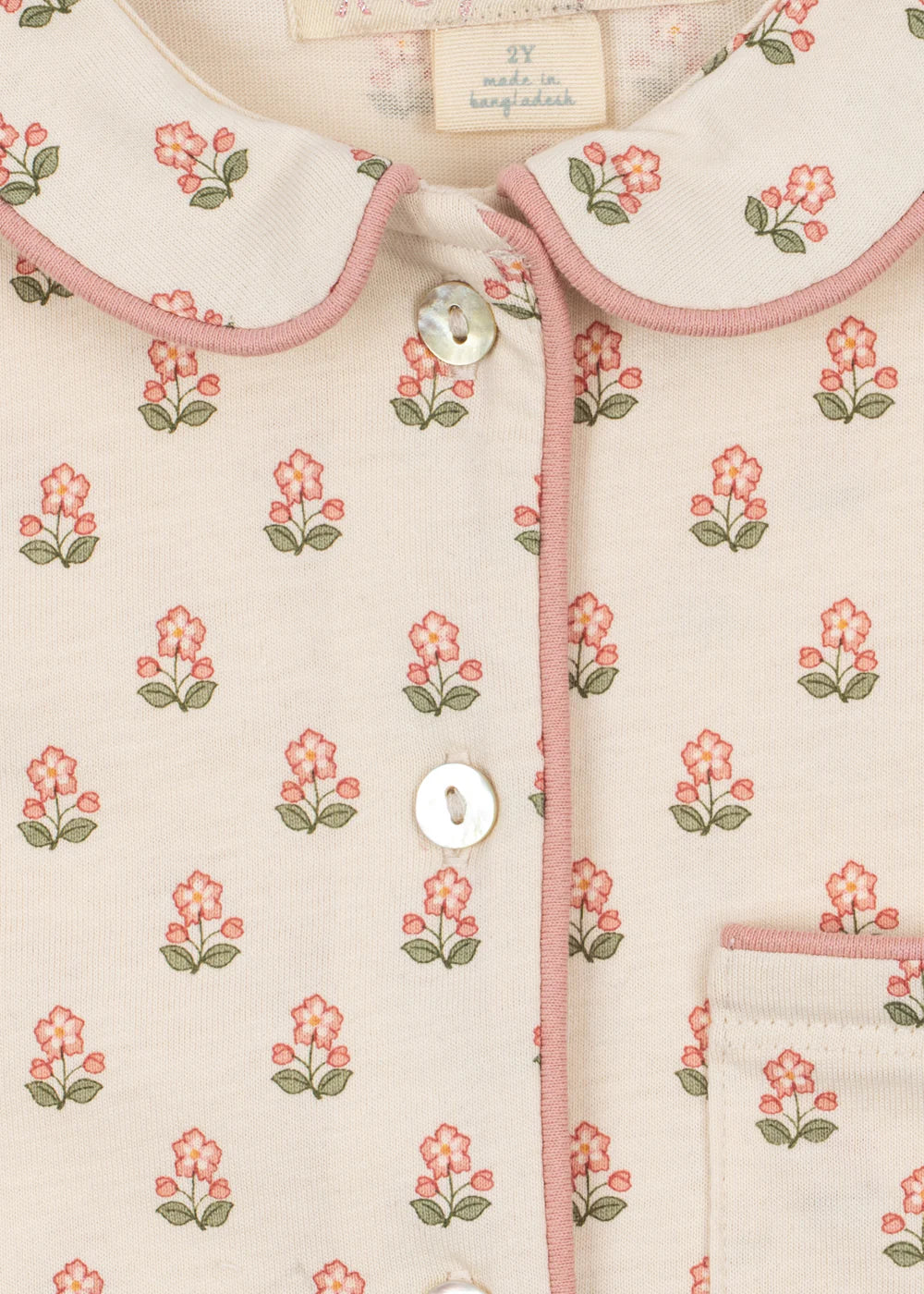 Konges Sløjd Pio pyjamas sæt - Carta Fiori