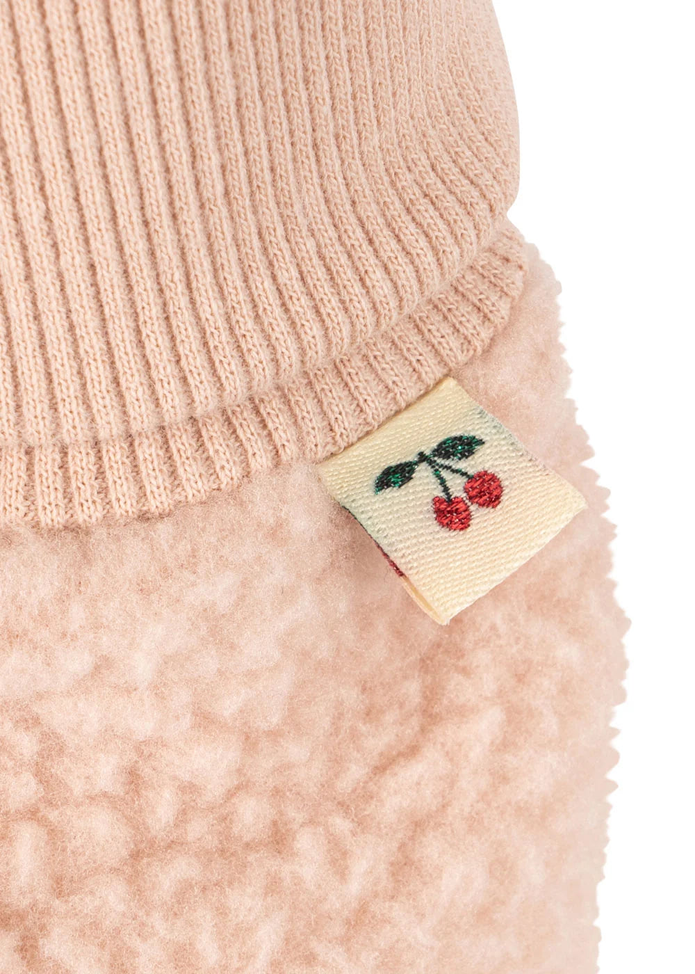Konges Sløjd Safa Teddy Futter - Rose Smoke