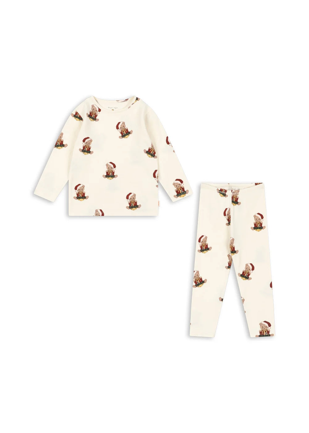 BASIC PYJAMAS SÆT - TEDDY BEAR