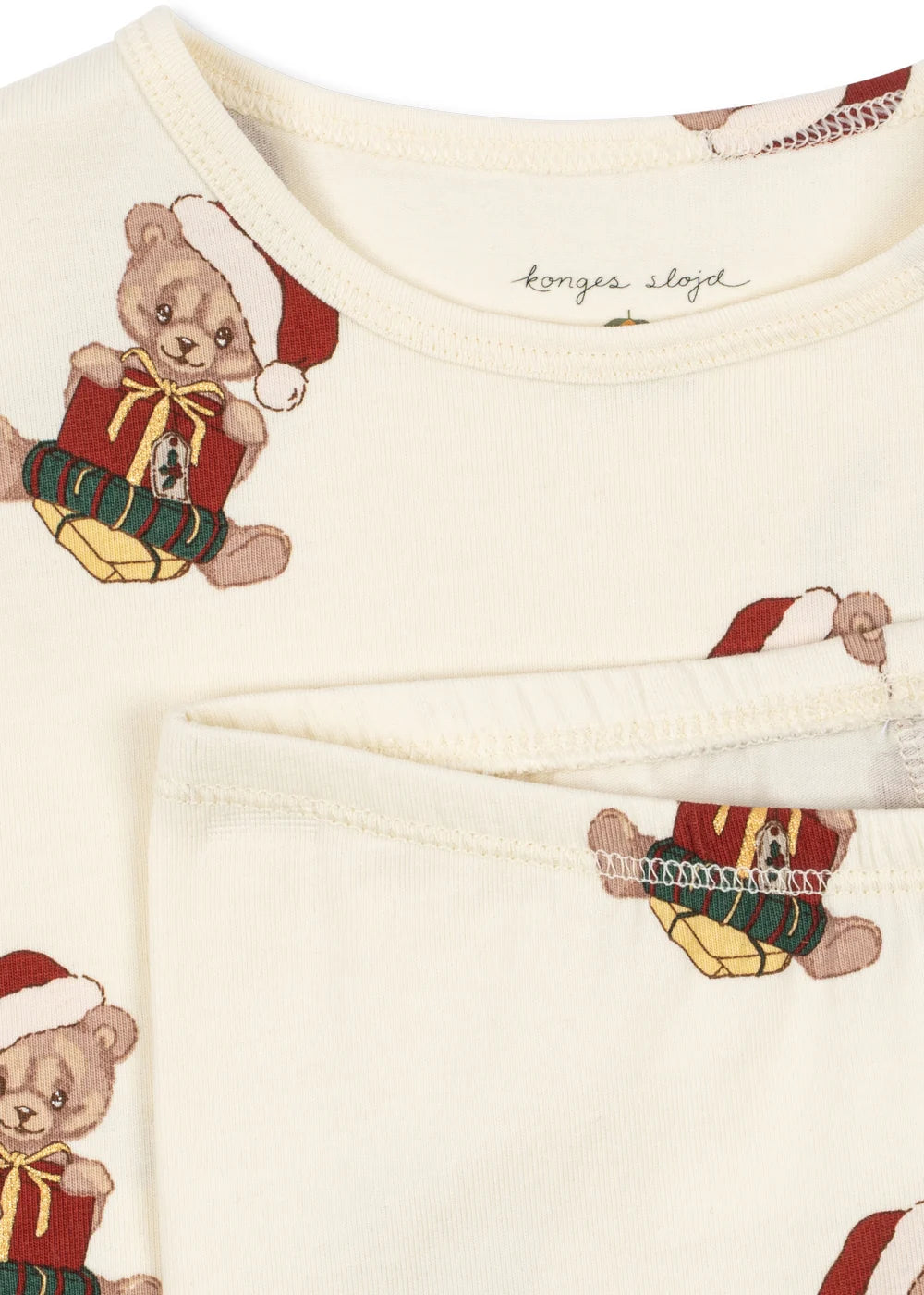 BASIC PYJAMAS SÆT - TEDDY BEAR