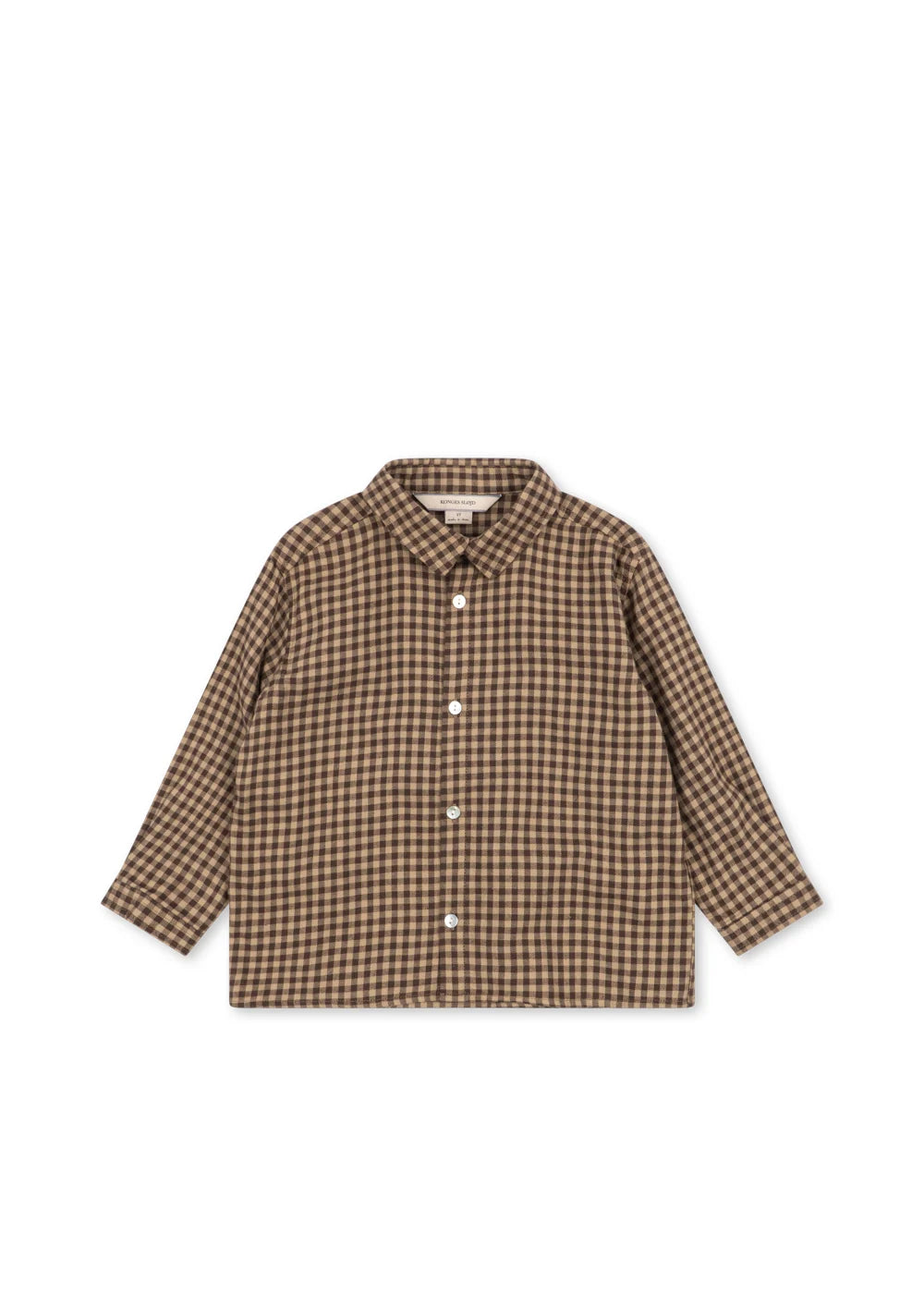 FORET TERNET SKJORTE - CHOCOLATE CHECK