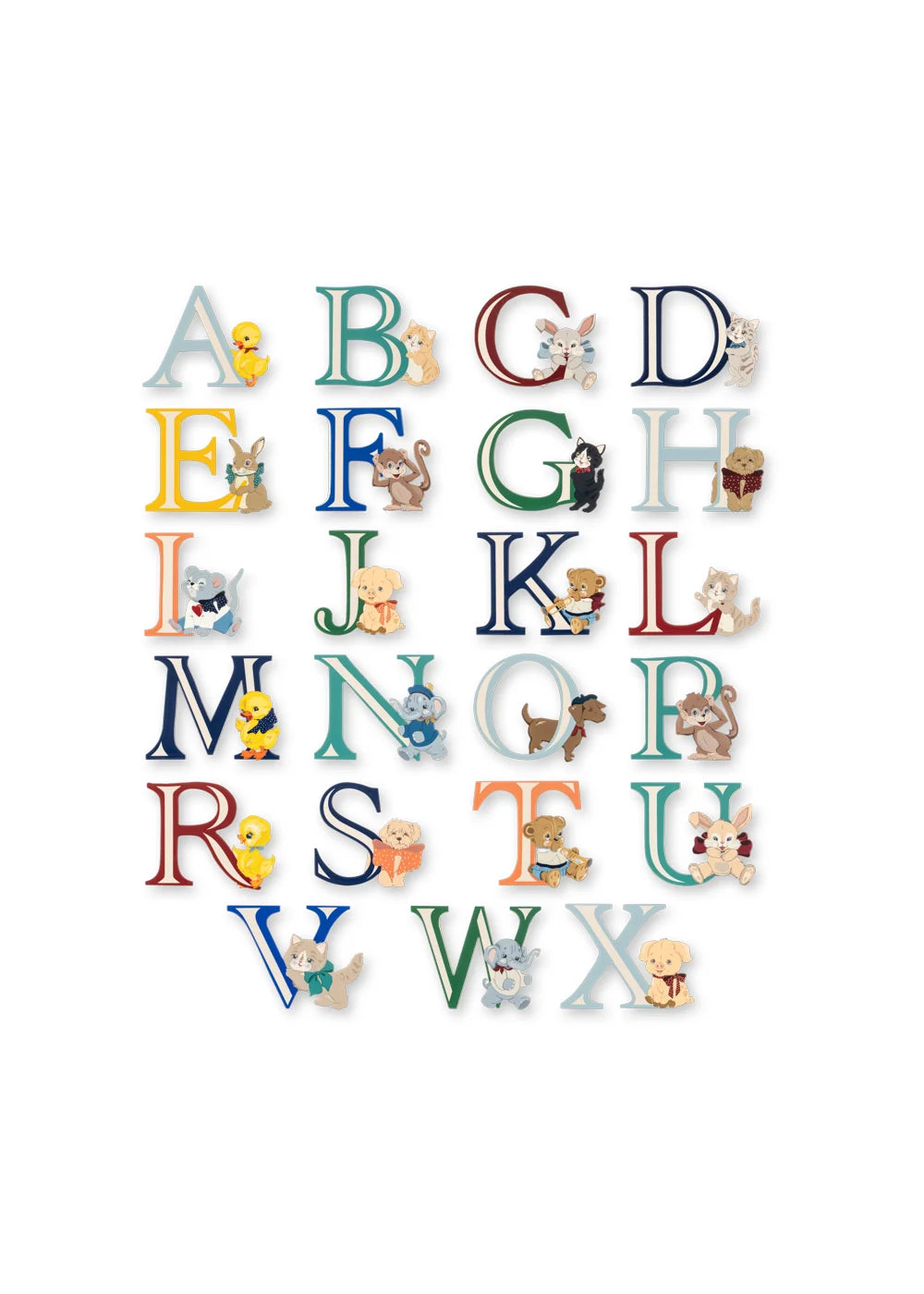 ABC BOGSTAVER - MULTI