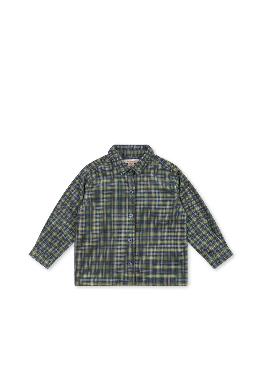 CARA TERNET SKJORTE - LAUREL BLUE CHECK